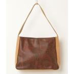 ショッピングエナメルバッグ 「ETRO」 ペイズリートートバッグ - ブラウン レディース