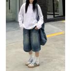 [MEMECLE] Denim шорты M голубой женский 