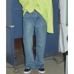 「Auntie Rosa Holiday」 ブーツカットデニムパンツ MEDIUM ブルー レディース