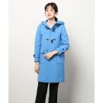 [green label relaxing] полупальто "даффл коут" 38 голубой женский 