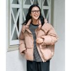 ショッピングダウンコート ダウンコート ダウンジャケット 「HONEYSUCKLE ROSE」中綿ショートジャケット（スッキリシルエット/スモーキーカラー） レディース