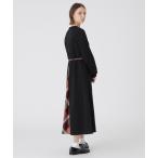 ショッピングミモレ丈 ワンピース 「一部店舗限定」ポンチAラインドレス