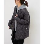 ダウンコート ダウンジャケット 「追加2」別注「TAION / タイオン」*RELUME ミリタリーダウンジャケット レディース