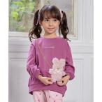 ショッピングポシェット トレーナー  アニマルポシェット 裏シャギー トレーナー キッズ 子供服 女の子