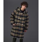 [ABAHOUSE] полупальто "даффл коут" 46 горчица мужской 