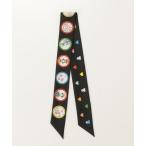 「HERMES」 ツイリースカーフ - ブラック レディース