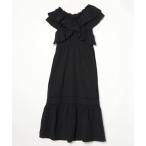 「moment+」 半袖ワンピース L 