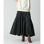 ショッピングスカート 「allureville」 ロングスカート 2 ブラック レディース
