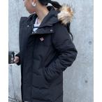 「DANTON」 ダウンコート S ブラック レディース