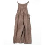 [Samansa Mos2] в клетку комбинезон FREE Brown женский 