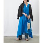 ショッピングローン 「LUCA/LADY LUCK LUCA」 ノースリーブワンピース FREE ブルー レディース