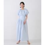 [petit main LIEN] брюки-чинос FREE голубой женский 