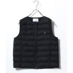 ダウンベスト ベスト U.S.POLO ASSN. キルティング ノーカラー フェイクダウンジャケットベスト/中わたインナーダウン レディース レディ