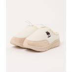 サンダル 「MOZ」モズ ムートン調クロッグサンダル 402504 レディース