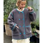 コート アウター 「HELLO.SANFRANCISCO/ハローサンフランシスコ」ハマグリステッチボアジャケット レディース