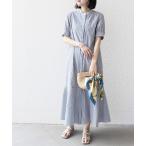 「SHIPS.me」 半袖ワンピース -