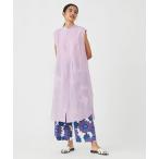 ショッピングシャツワンピース 「MACPHEE」 シャツワンピース 36 ラベンダー レディース