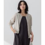 「23区」 ニットカーディガン 38 ベージュ レディース