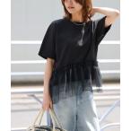 「JOURNAL STANDARD relume」 半袖カットソー FREE ブラック レディース
