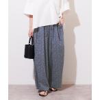 「ARMEN」 イージーパンツ 1 ネイビー レディース