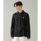 [beats per minute] рубашка-поло с длинным рукавом X-LARGE черный мужской 