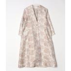 「LA BELLE ETUDE」 ノーカラーコート FREE ベージュ レディース