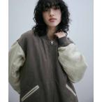 ショッピングスタジャン 「ADAM ET ROPE'」 スタジャン M オフホワイト メンズ