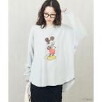 「FREAK'S STORE」 長袖カットソー フリ- グレー レディース