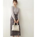 「PROPORTION BODY DRESSING」 タイトスカート MEDIUM ダークグレー レディース