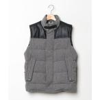 「BURBERRY」 ダウンベスト - グレー メンズ