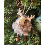 ショッピングオーナメント インテリア トナカイウッドオーナメント 「CHRISTMAS 2025」
