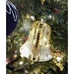 インテリア LEDガラスベルオーナメント 「CHRISTMAS 2025」