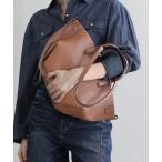 ショッピング革 トートバッグ 「追加」ANDREA CARDONE/アンドレア カルドネ マルチWAY レザートートバッグ レディース