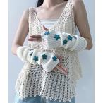  гетры для рук [urge select]Y2K Star нашивка гетры для рук / гетры для рук женский 