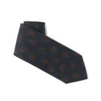 ショッピングネクタイ ネクタイ Bleck シルクプリント 小紋柄ネクタイ