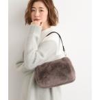 ショッピングショルダー ショルダーバッグ バッグ エコファーダブルショルダー レディース