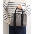 トートバッグ 「Lee別注」スクエア2WAYチェックトート レディース