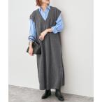 ワンピース ニットベストワンピース