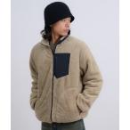 ブルゾン アウター スタンドカラー 防風 ボアジャケット メンズ レディース