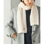 マフラー ストール 細幅 刺繍 ニット マフラー レディース