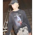 ショッピングネイビー tシャツ 「UNISEX」「MOVIE SERIES」「FANTASIA」- HAT - Prime-Over Crew Neck  Long Sle