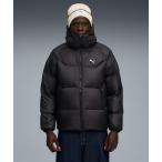 ブルゾン アウター PUMA プーマ メンズ フーデット パッファー ダウン ジャケット メンズ