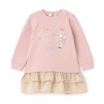 ワンピース mimiちゃん 裏毛ワンピ-ス 「吸湿発熱」 キッズ 子供服