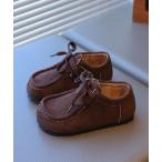 ローファー 「aimoha-KIDS-」キッズ スエードモカシンシューズ キッズ 子供