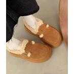 ブーツ ベルト付きムートンブーツ レディース