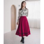  юбка 2025 осень-зима новый продукт кромка распределение цвета flair юбка 