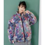 ブルゾン アウター 153694：スカラー柄展開 中綿シンサレートブルゾン レディース