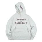 パーカー 「USED」Y2K Champion “UNIVERSITY OF MASSACHUSETTS” リバースウィーブ フーディ メンズ レディ