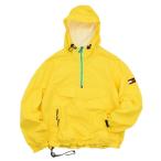 ナイロンジャケット 「USED」90's TOMMY HILFIGER カラージップ アノラックパーカー メンズ レディース
