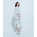 スカート 「LOULOU WILLOUGHBY」オーガンフラワータイトスカート